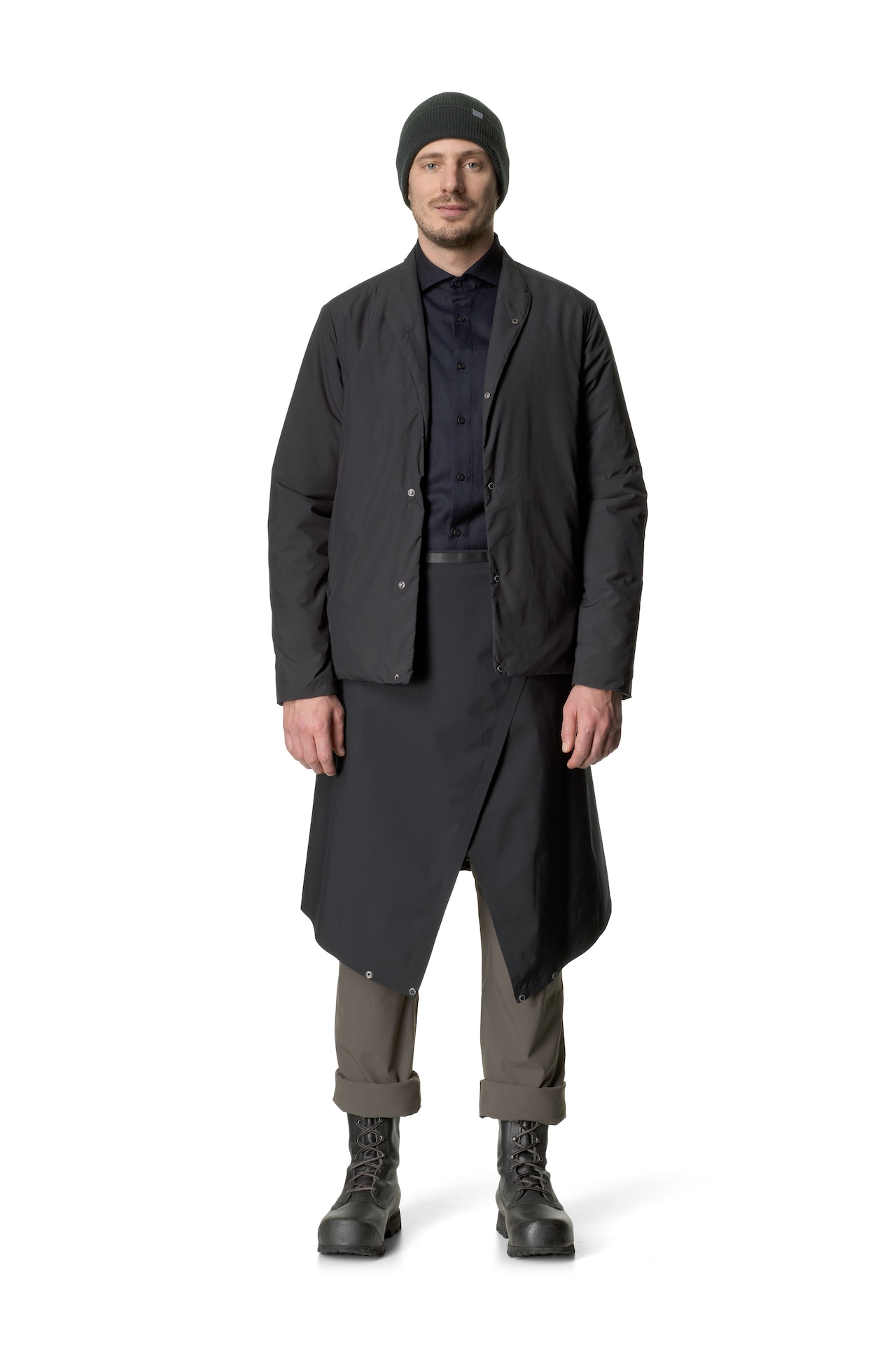 HOUDNI / Ms Enfold Jacket / True Black