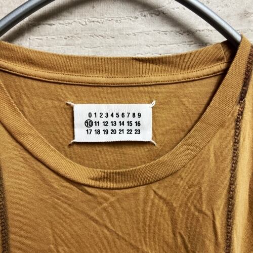 マルジェラ 囚人プレート 転写 ここのえ tシャツ MARGIELA 