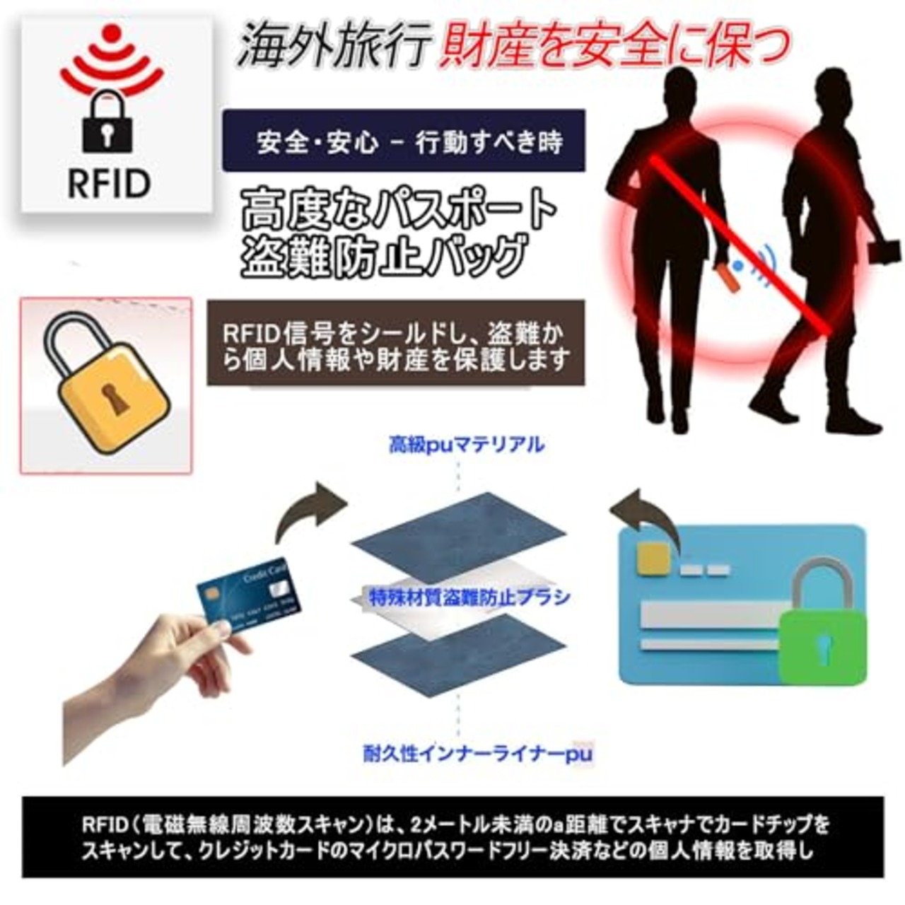 [Vetntihose] パスポートケース スキミング防止 パスポートカバー パスポート カードケース 多機能収納ポケット付き 国内海外旅行用品 トラベルウォレッド パスポートバッグ ポーチ 海外出張 海外旅行 (ピンク)