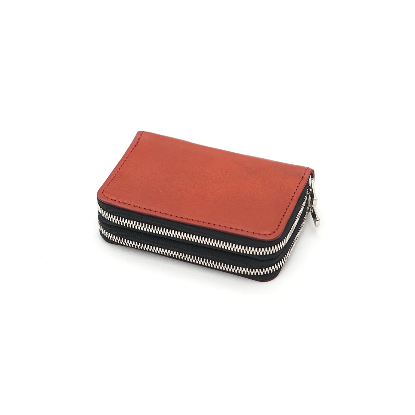 激レア】国鉄　鉄道　革製　タブレットケース　通票入れ　芸備線仕様 kujaku] (クジャク) A-547 Wallet with Key Case (Vermilion) | Clique