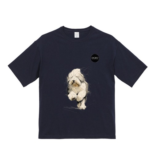 オールド・イングリッシュ・シープドッグ　デザインブTシャツ　