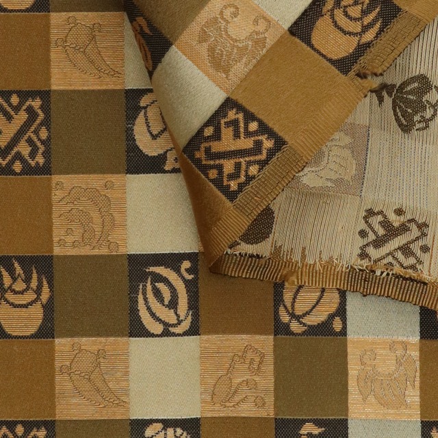 市松宝尽金襴【S】