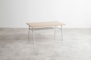 【幅80cm】Rio 棚付きセンターテーブル