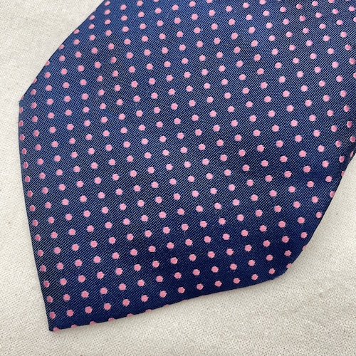 Charles Tyrwhitt ネクタイ シルク ドット n-486