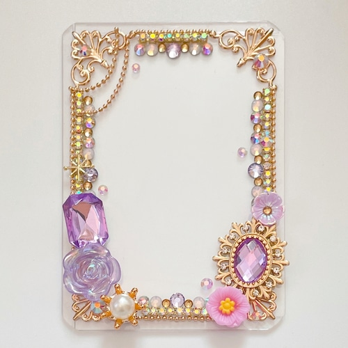 №071 飾れる！持ち歩ける！硬質カードケース デコ 硬質ケース