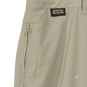 RWCHE　SESSION NYLON PANTS 3　少し太めのスタンダードなナイロンパンツ　カーキ