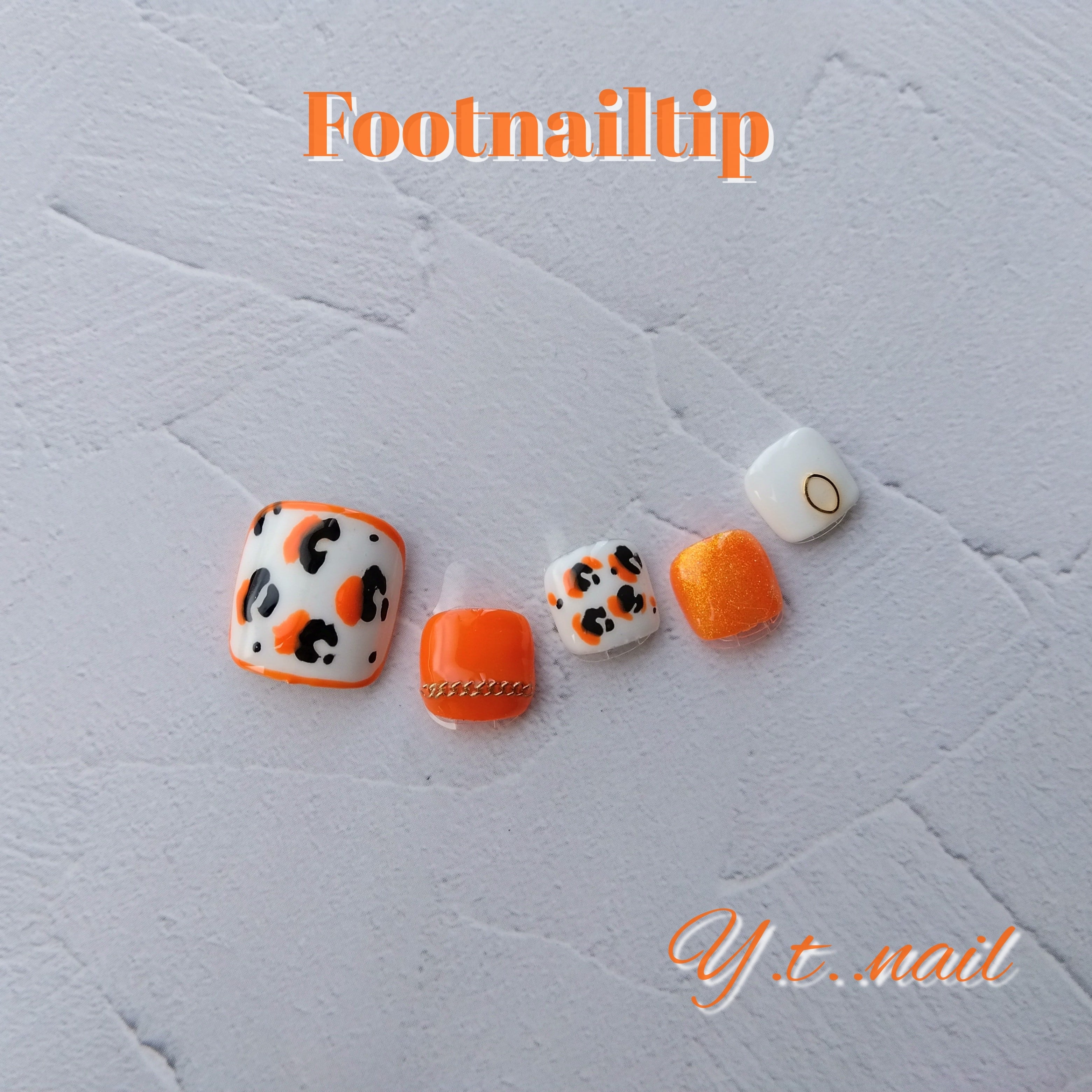 フットネイルチップ☆アニマル柄♪ | Y.t..nail