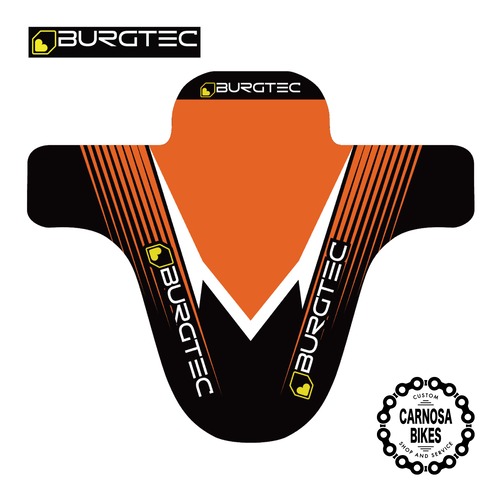 【BURGTEC】MOTO Mudguard [モト マッドガード] Orange