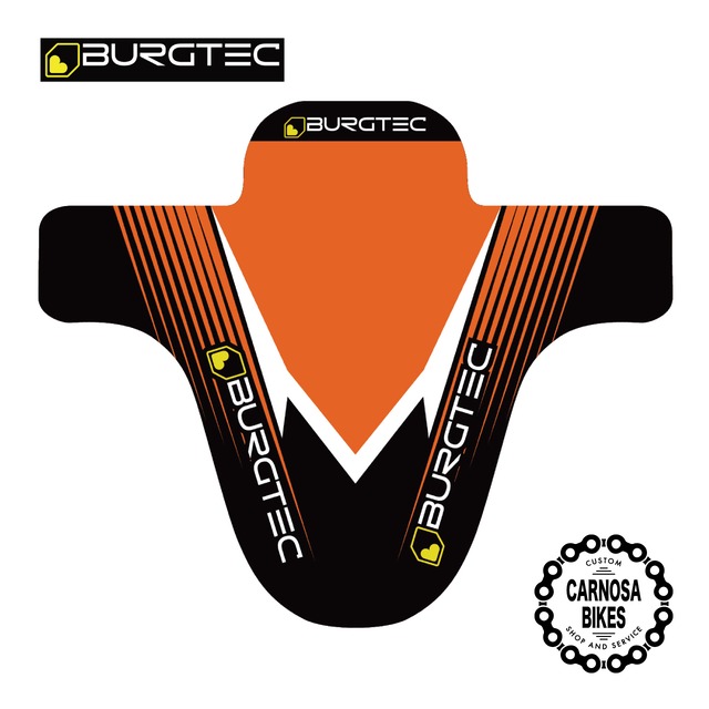 【BURGTEC】MOTO Mudguard [モト マッドガード] Orange