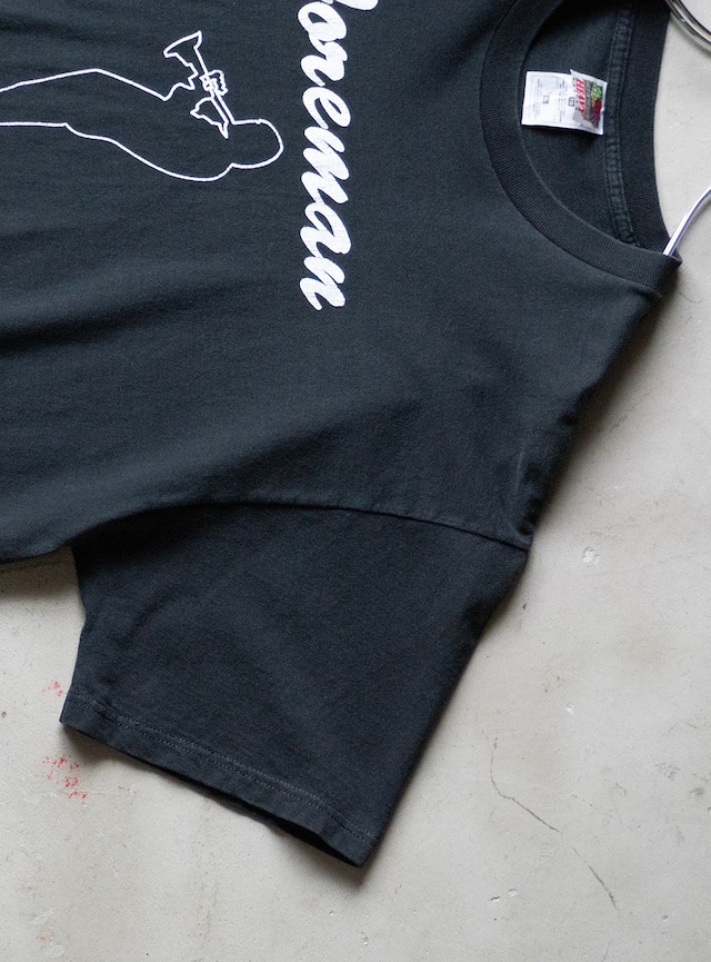 "Foreman" used Local jazz band t-shirt