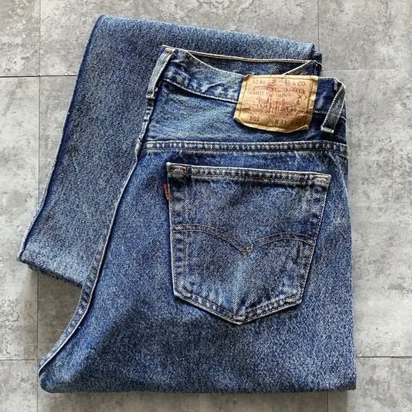 W33 L32】90's US.Levis 501 リーバイス ノックスビル工場(532) ボタン