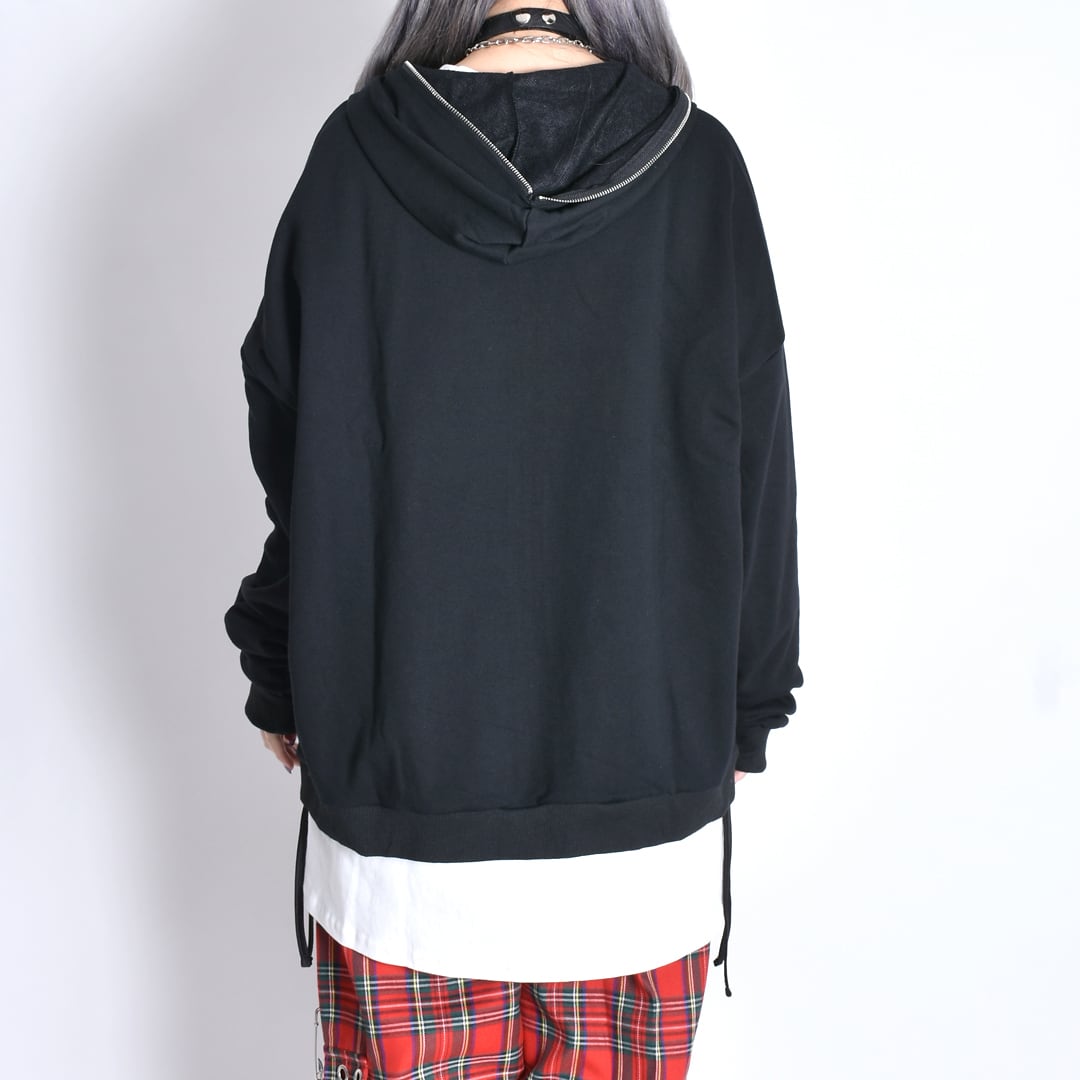 5/1 完売BLACK再入荷!】メタルロゴ フルZIPパーカー 5/1 完売BLACK再入荷!】メタルロゴ フルZIPパーカー
