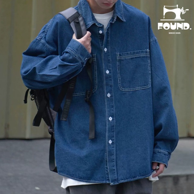 Autumn Denim Shirt(FD433)
