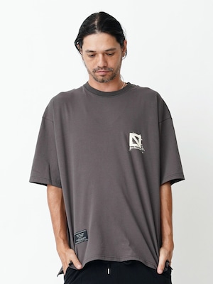 EGO TRIPPING (エゴトリッピング) LETTER TEE レターTEE / CHARCOAL 663963-04