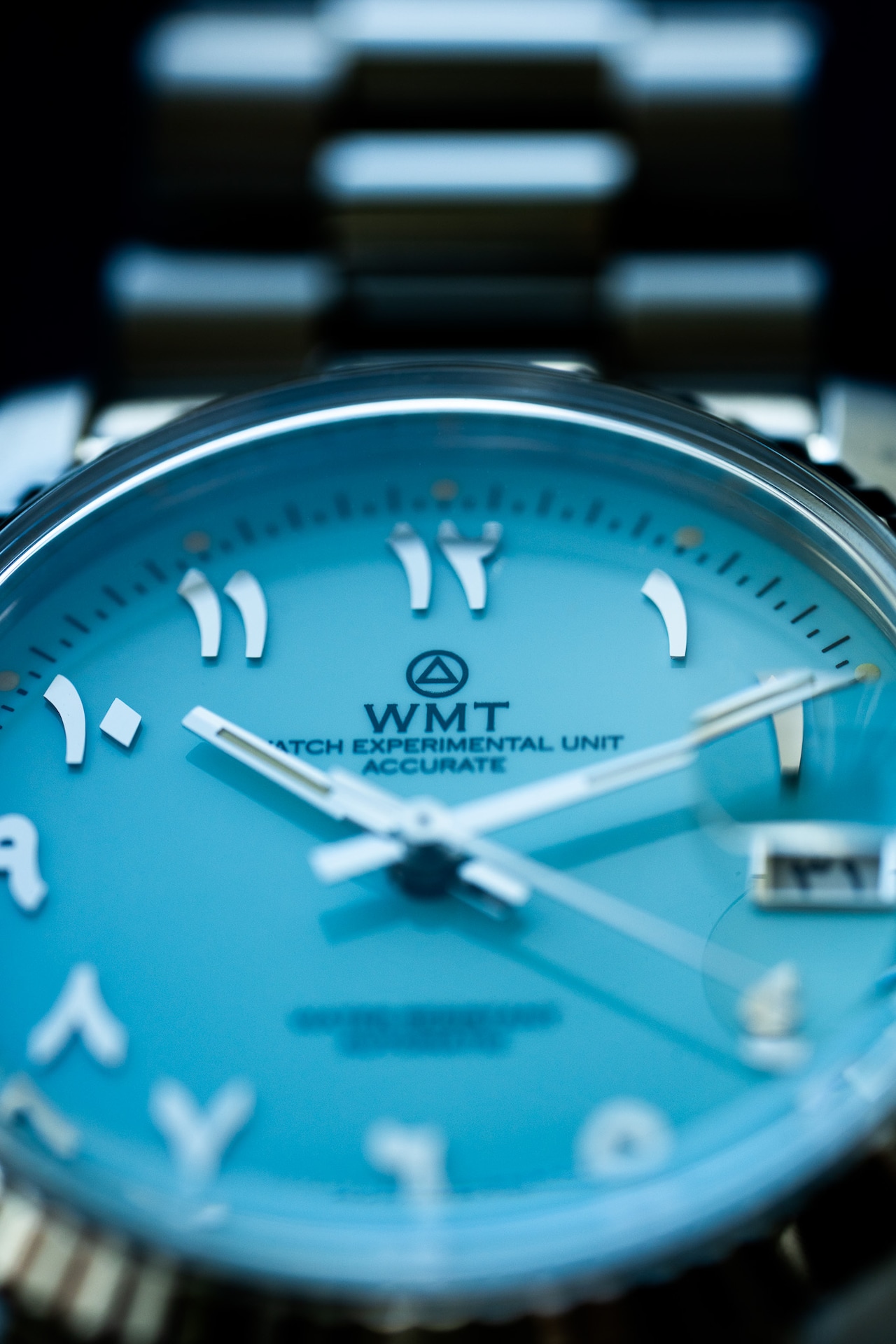 WMT Cabochon – Arabic Numerals Edition / Glossy Sky Blue Dial / Limited 50pcs