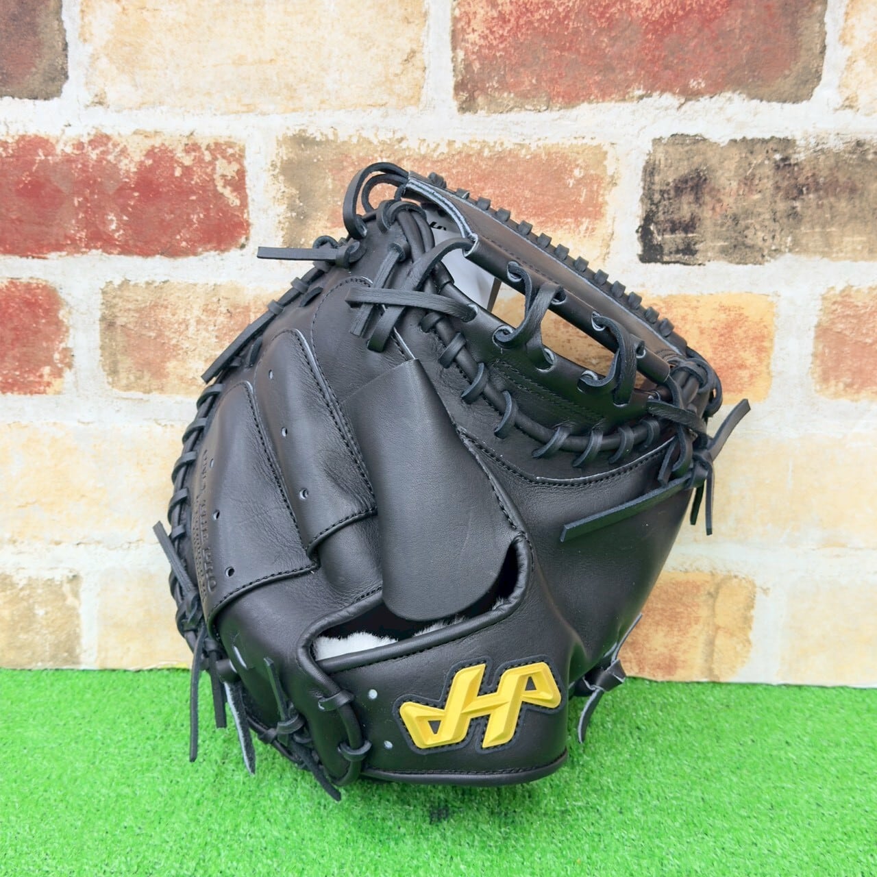 限定】ハタケヤマ 40周年記念 硬式ミット 捕手用 PRO-M91B Iブラック