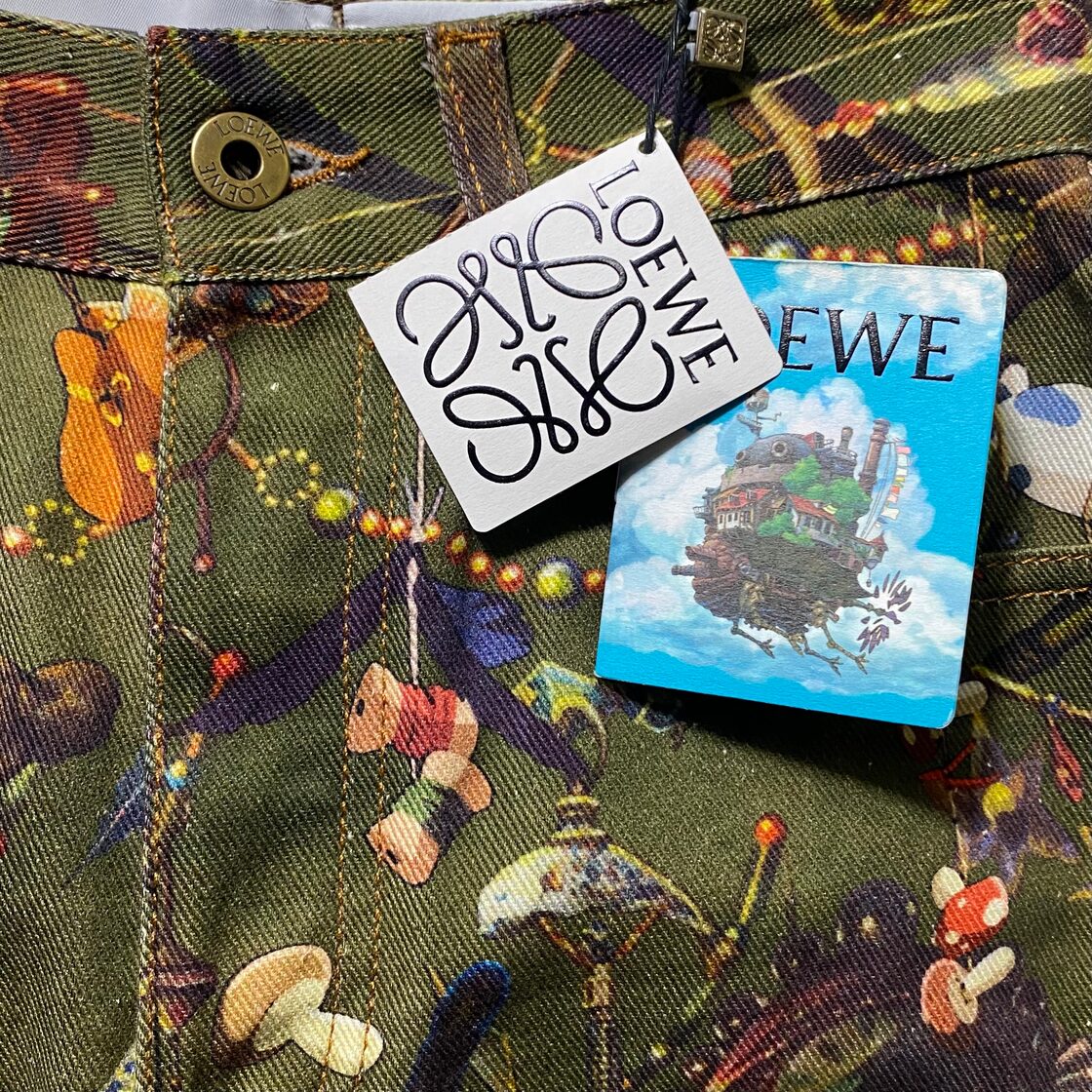 LOEWE × STUDIO GHIBLI “MAGICAL OBJECT JEANS” | Pay ID