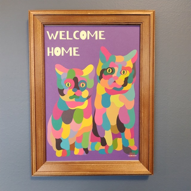 【WELCOME HOME】デザインアート
