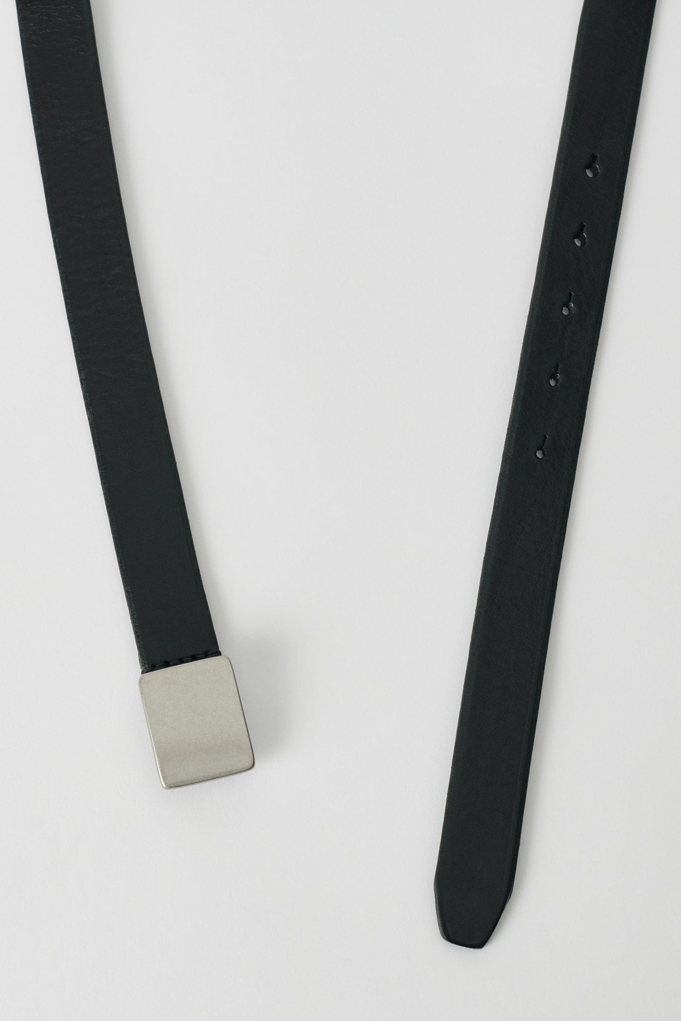 OUR LEGACY SPEED BELT Flecking Black Leather A2258CHY | BEST