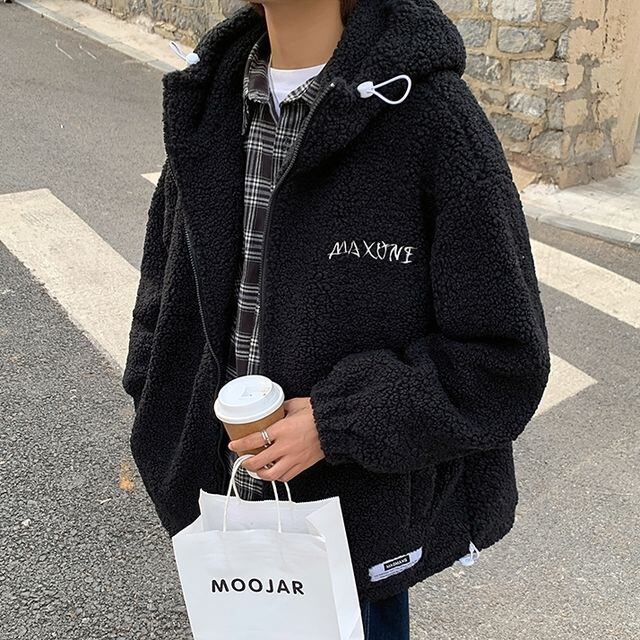 予約販売】ボアジャケット アウター ブルゾン メンズ ストリート