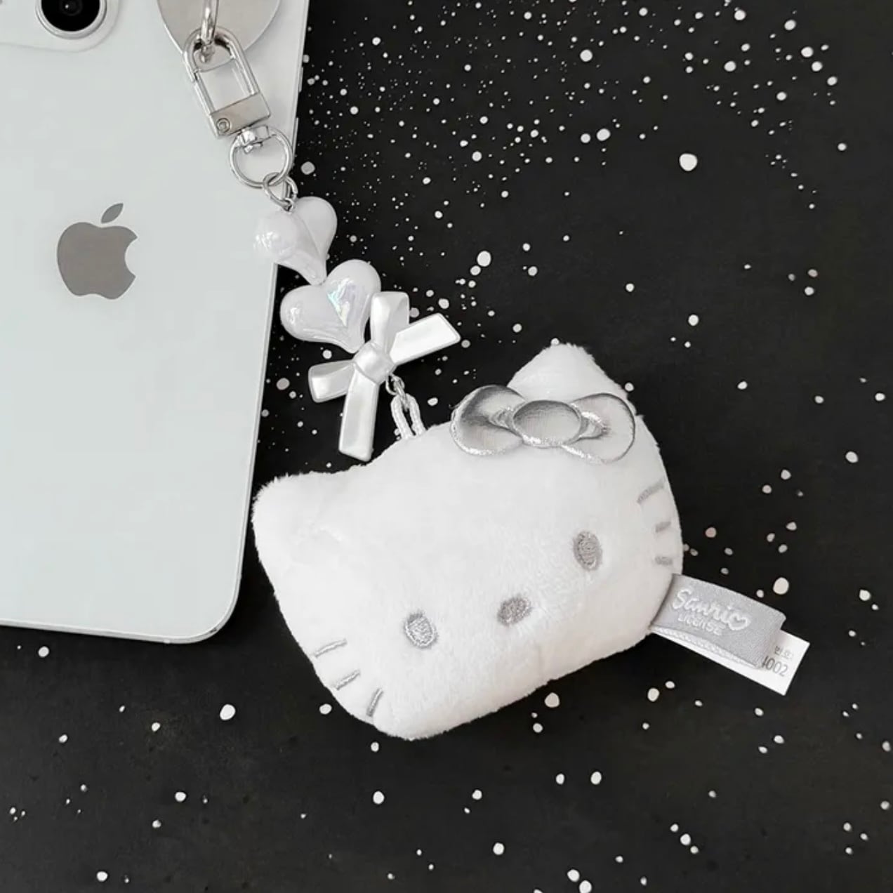 韓国限定 公式】sanrio silver keyring 6types / サンリオ シルバー