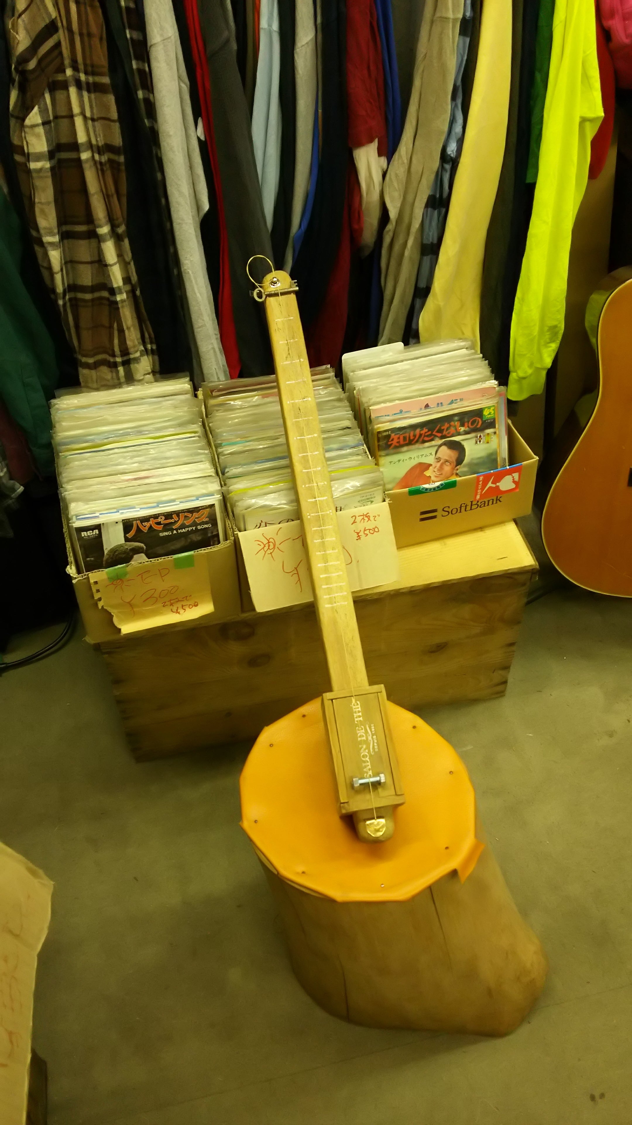 オリジナルシガーボックスウクレレR.M.kalimba/craft&junk/R.M./ukebox