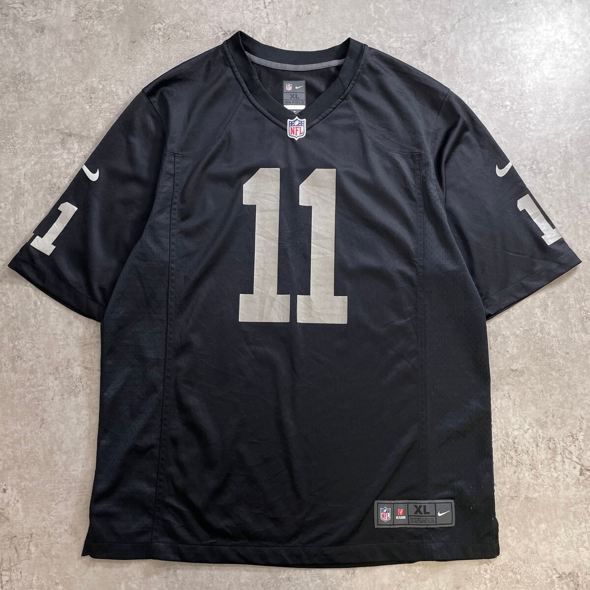 NIKE ナイキ NFL Las Vegas Raiders フットボールシャツ メンズXL 古着