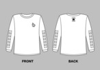 THIRTEEN DESIGNS サーティーンデザインズ TDTS-002LS IRON CROSS ARCHED LOGO LONG SLEEVE T-SHIRT