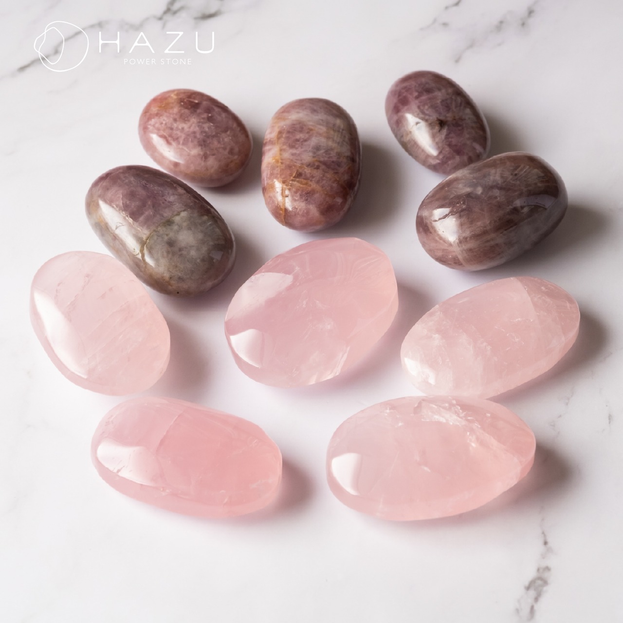 選べる⭐︎ローズクォーツ・パームストーン