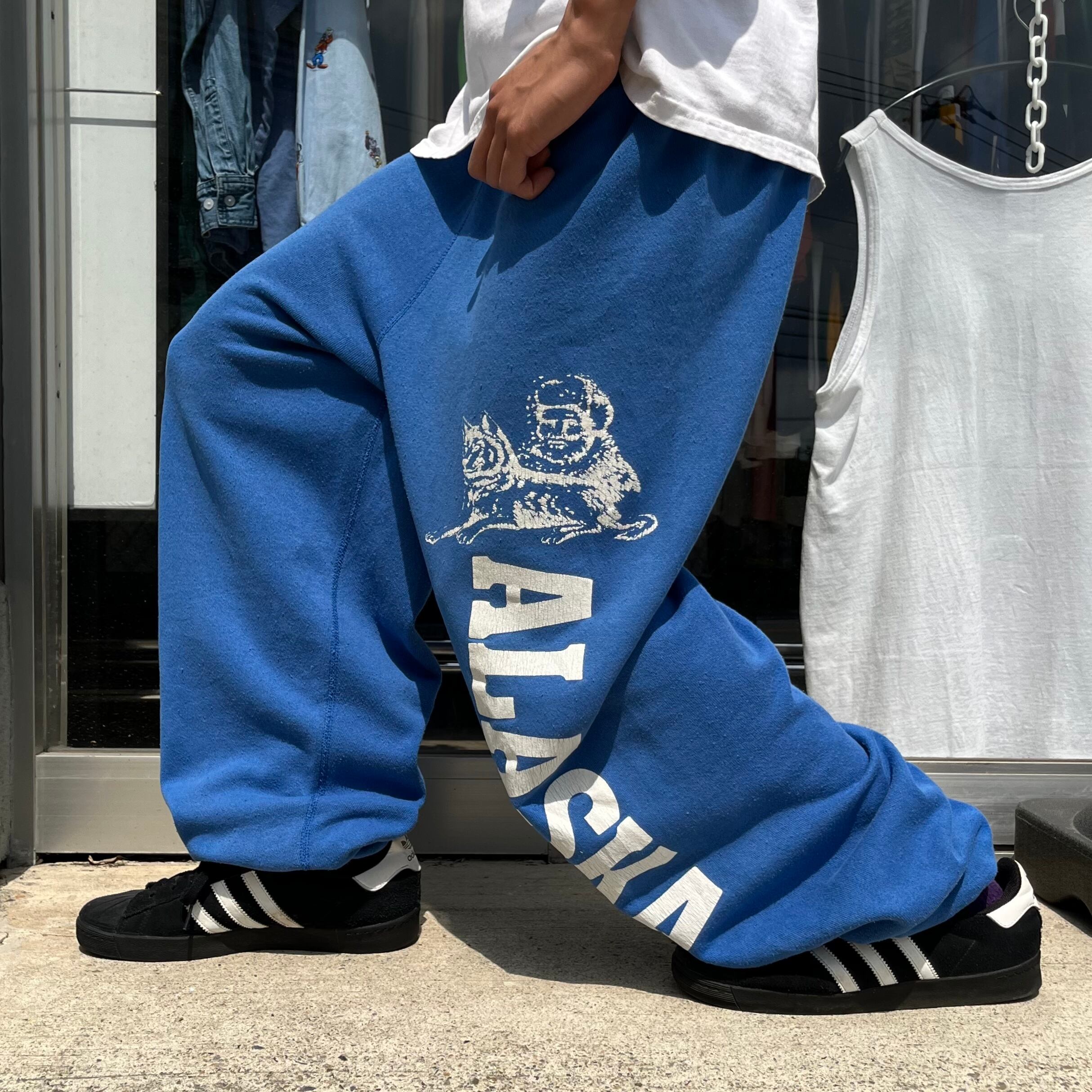 70s- USA製 アルテックス スウェットパンツ プリントデザイン プリント