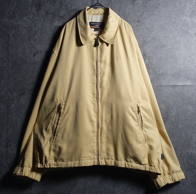 “DOCKERS” Light Yellow Swing Top Blouson