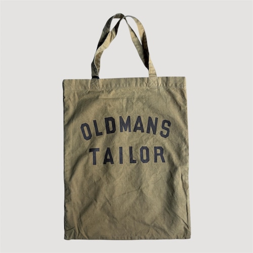 R&D.M.Co-/OLDMAN'S TAILOR  OMT PRINT TOTE BAG/ OMTプリントトートバック　#m1545 CAMEL