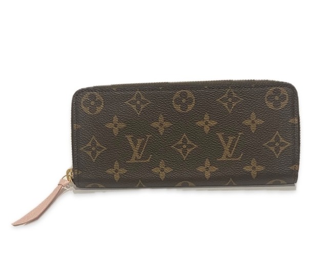 Louis Vuitton ルイヴィトン 長財布 レディース M61298 ポルトフォイユ・クレマンス　ローズ・バレリーヌ