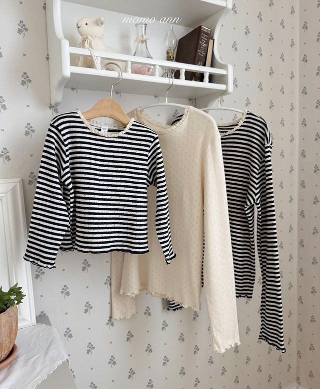 Momo Ann［取寄］conny stripe tee 26autumn