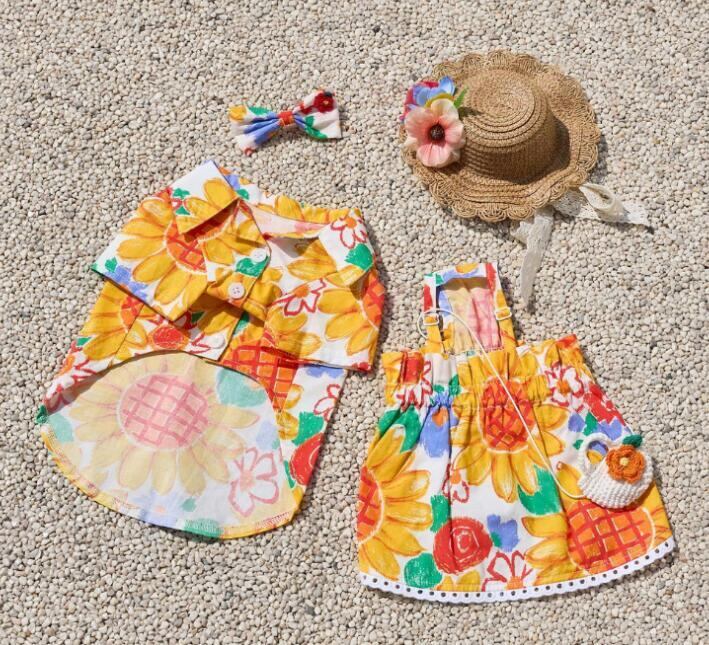 《予約》№3102072 ひまわりシャツ&ワンピ