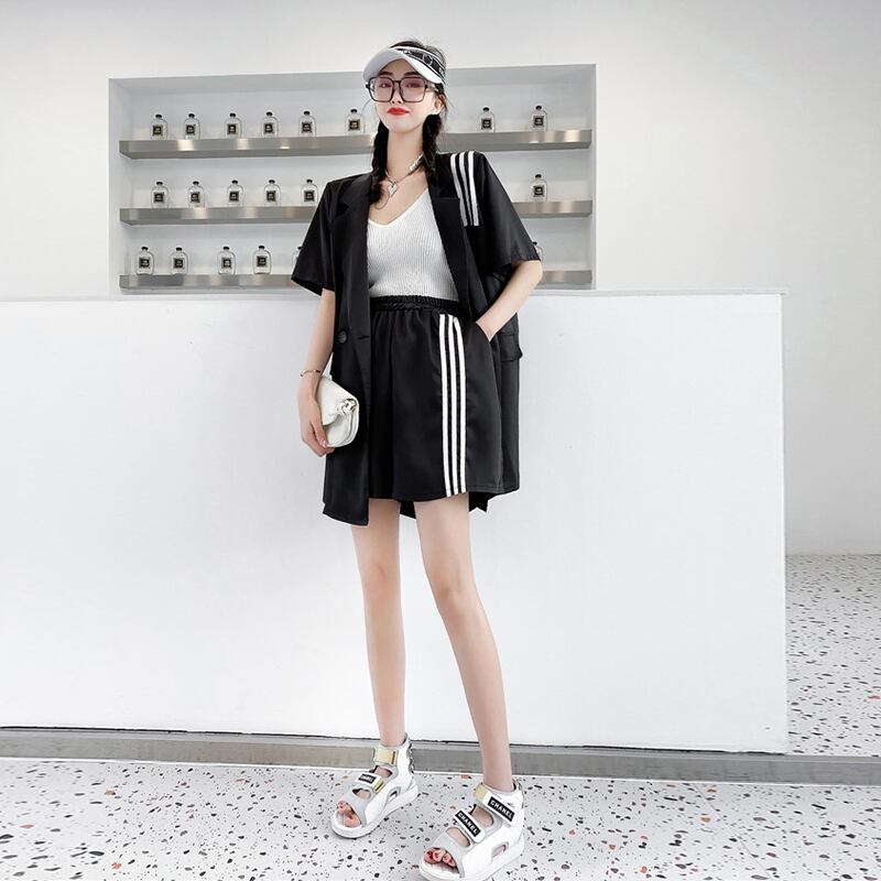 サマードレス シャツ スリムショーツ 大きめサイズ 夏物 ブルマー ミックスインファッション41970930732