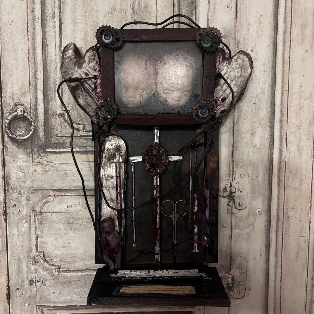 1点限定作品】忘れられた古い製菓店 甘美で残酷な装飾パフェ・オブジェ