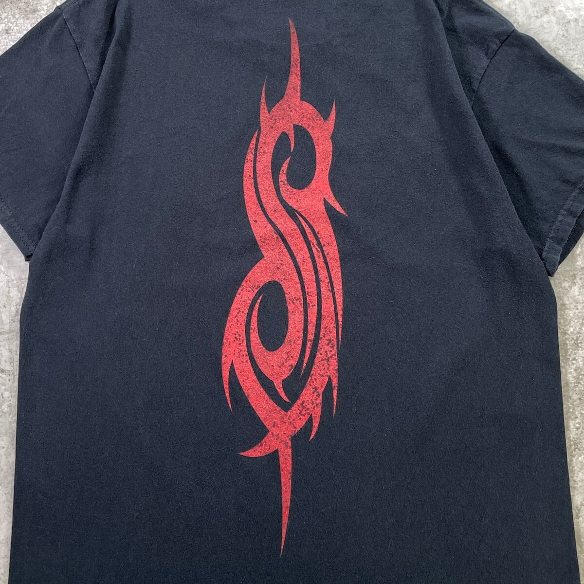 Slipknot スリップノット バンドTシャツ メンズL 古着 両面プリント