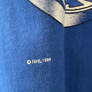 【SIGNAL】90s タンパベイライトニング Tシャツ NHL オーバーサイズ ビッグプリント アイスホッケー