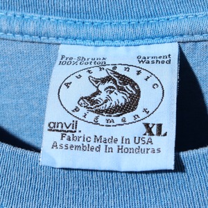 美品 XL USA 製品染め BUD LIGHT サーフTシャツ ピグメントダイ budweiser バドワイザー