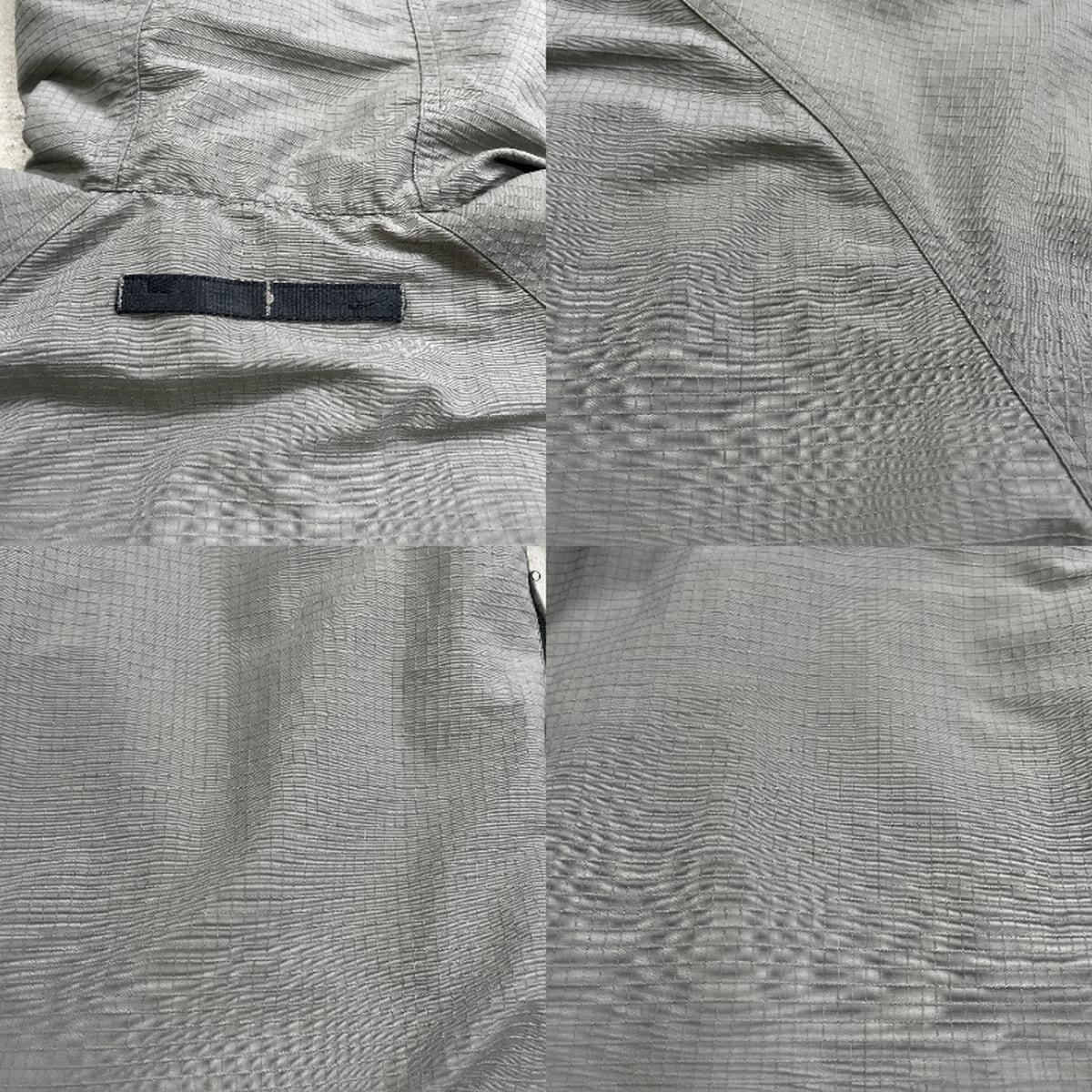00年代 NIKE ナイキ リップストップ アノラックパーカー メンズL相当 