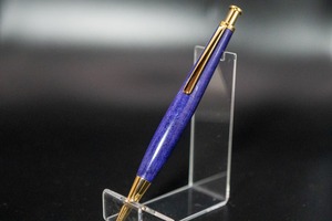 【知性と品格】スタビライズウッド 紫 楓 ボールペン アウトレット品