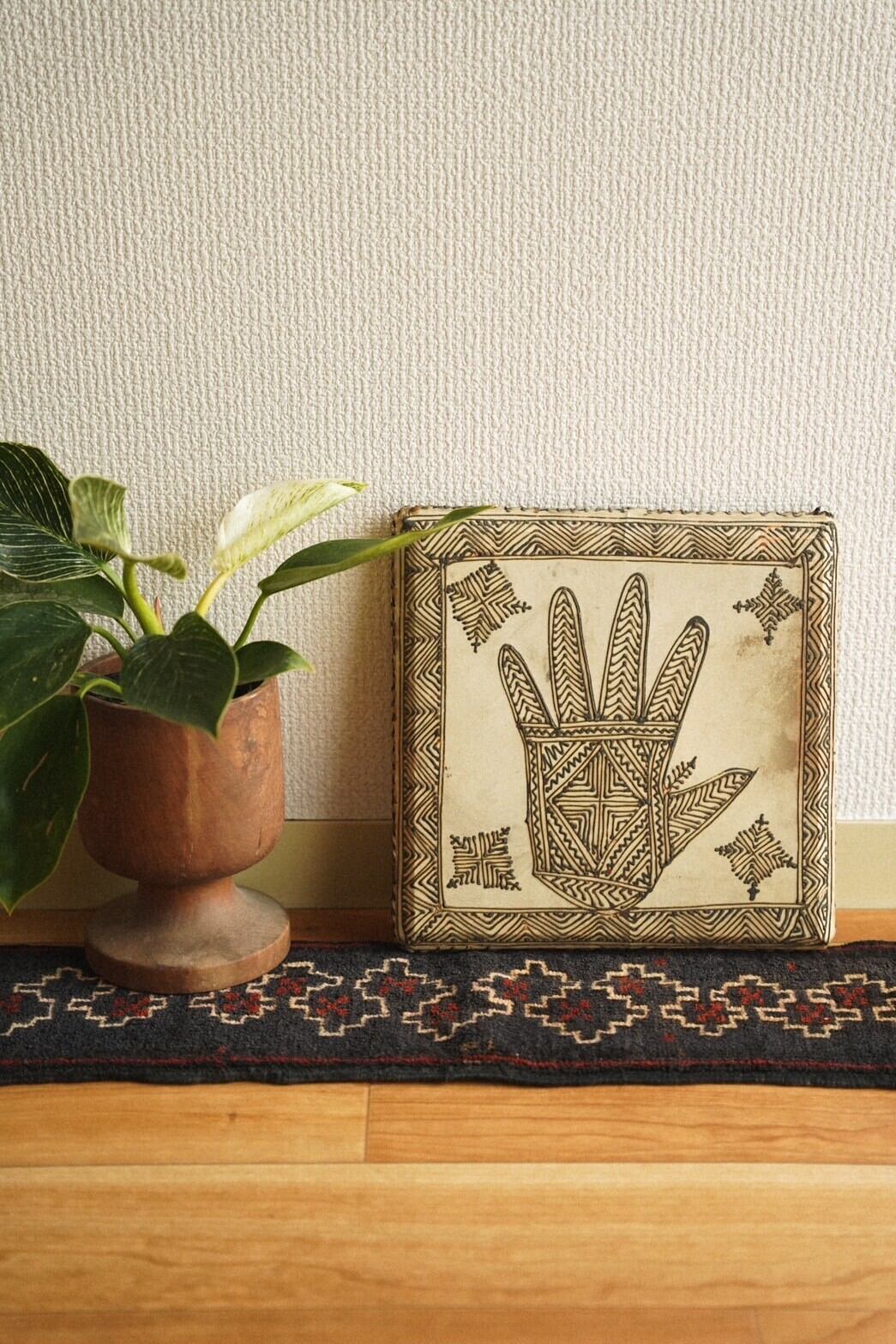 1215-02 Vintage Baluch rug