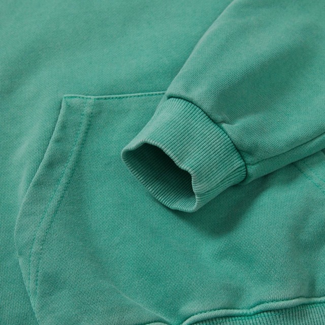 【予約】 pigment half zip hoodie/ our（junior）