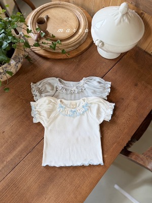 予約 :  Mimi T-shirt〔marron〕