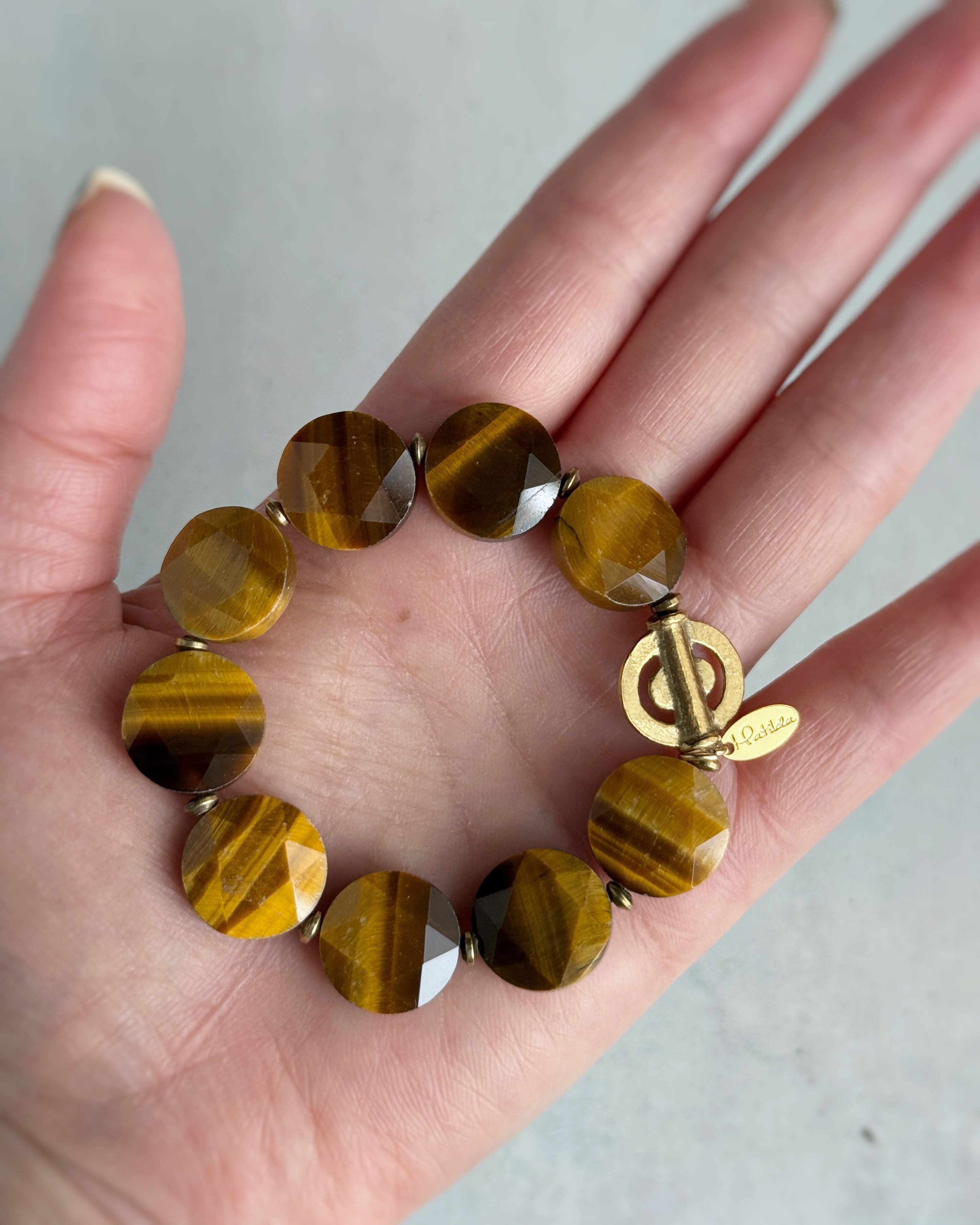 tumble bracelet(タイガーアイ)