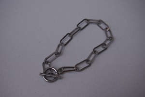 <STAINLESS>PAPER CLIP BRACELET