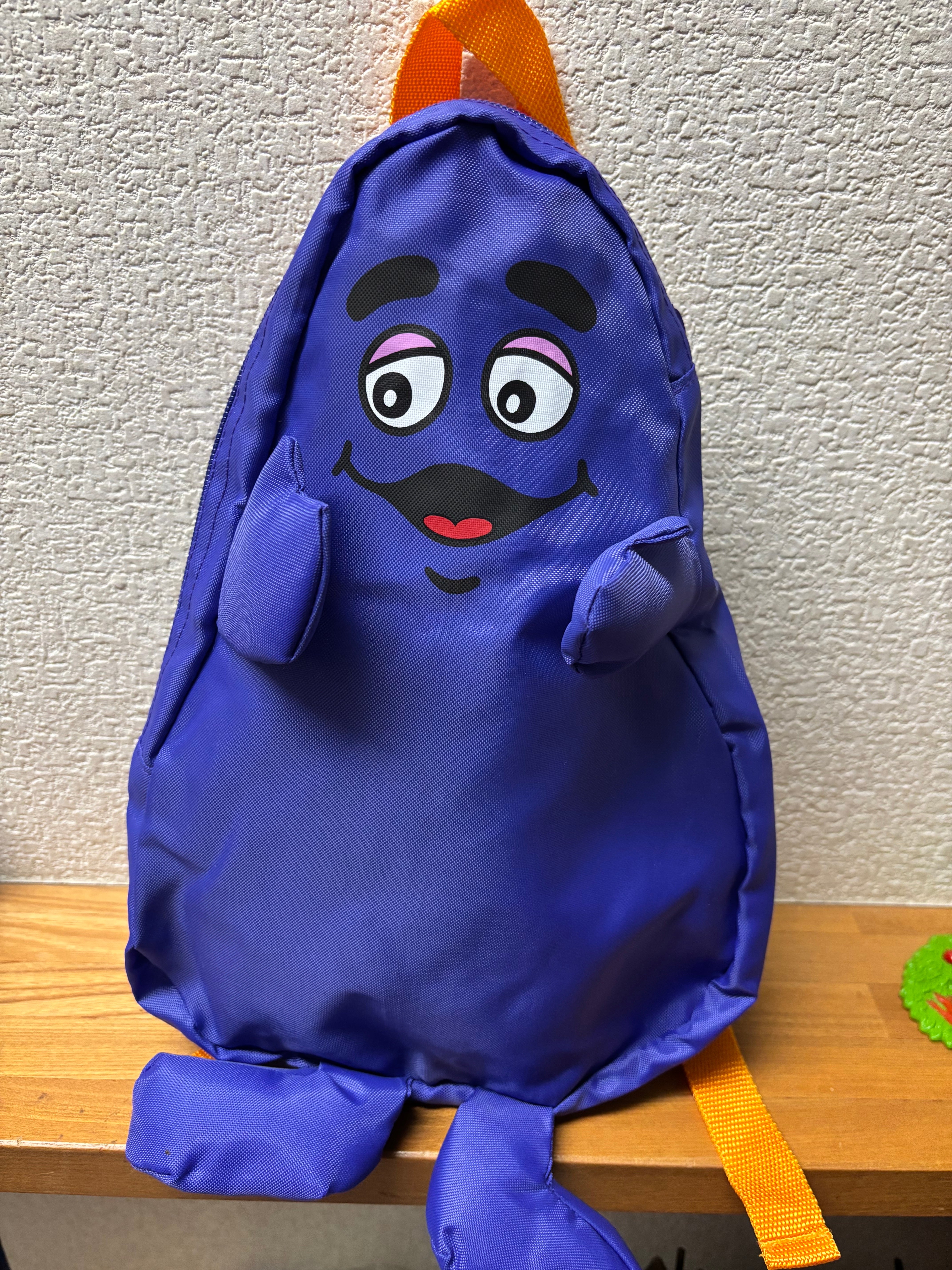 マクドナルド グリマスのポケットティッシュケース ぬいぐるみ