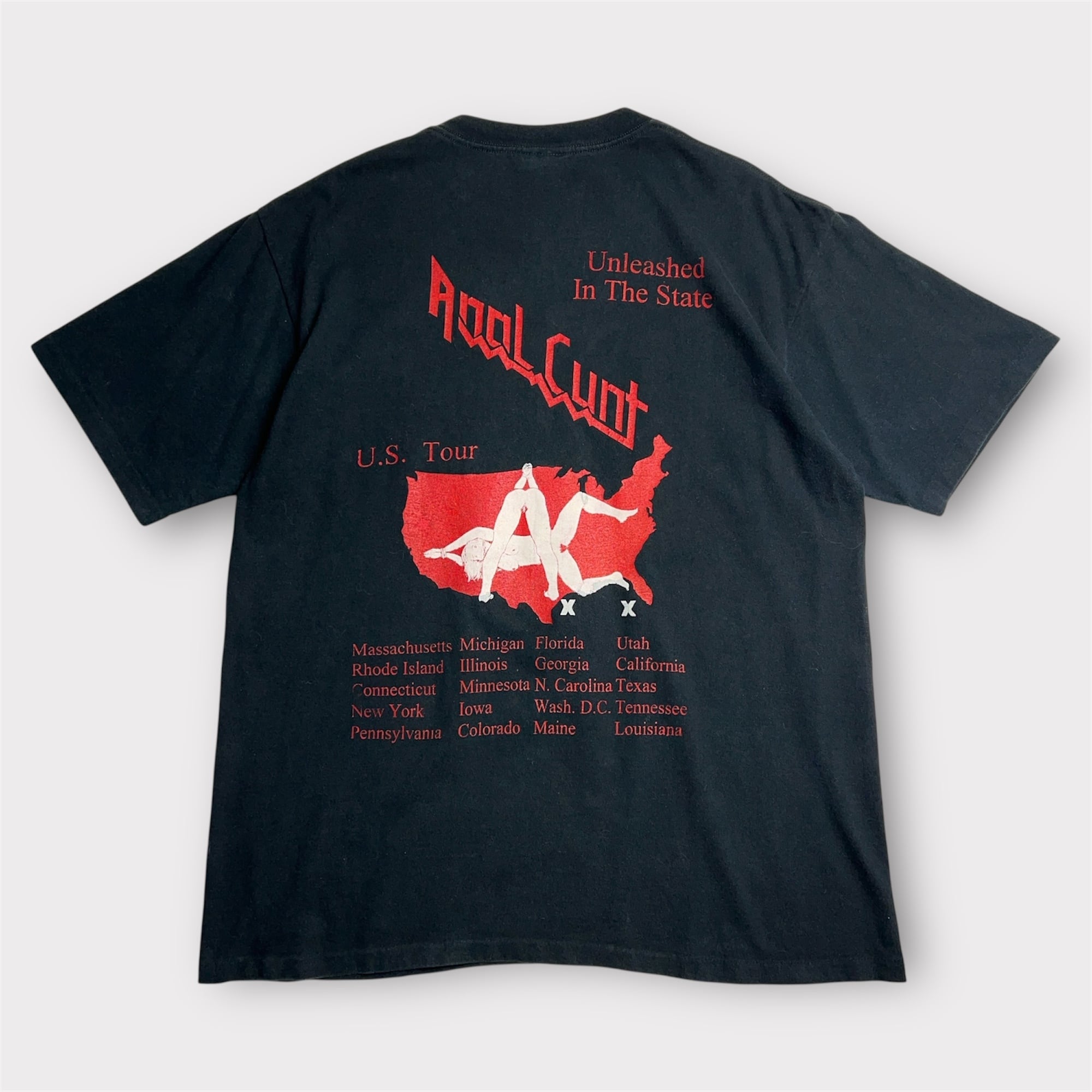 90's Anal Cunt U.S.Tour Tshirt 90年代 アナル・カント バンドTシャツ
