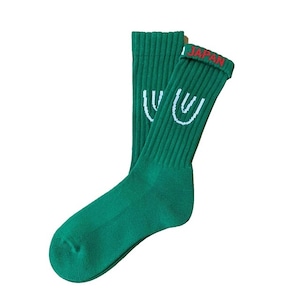 "Symbol -green-" Socks